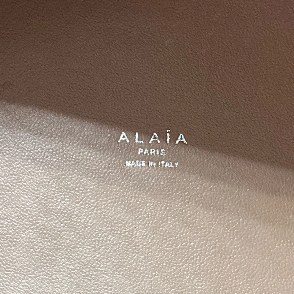ALAIA CANELLE / NOIR NUT BROWN MINA MEDIUM POLAIN ZEBRA AND ELAPHE CALF HAIR AND - Picture 15 of 16